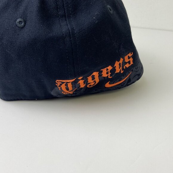 Detroit Tigers Hat Nike Medium Large Cap Navy Blue MLB - Picture 4 of 7